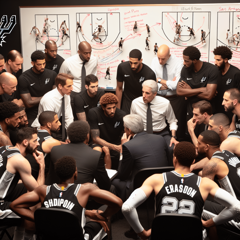 Les Spurs de San Antonio en pleine réflexion pour la fin de saison